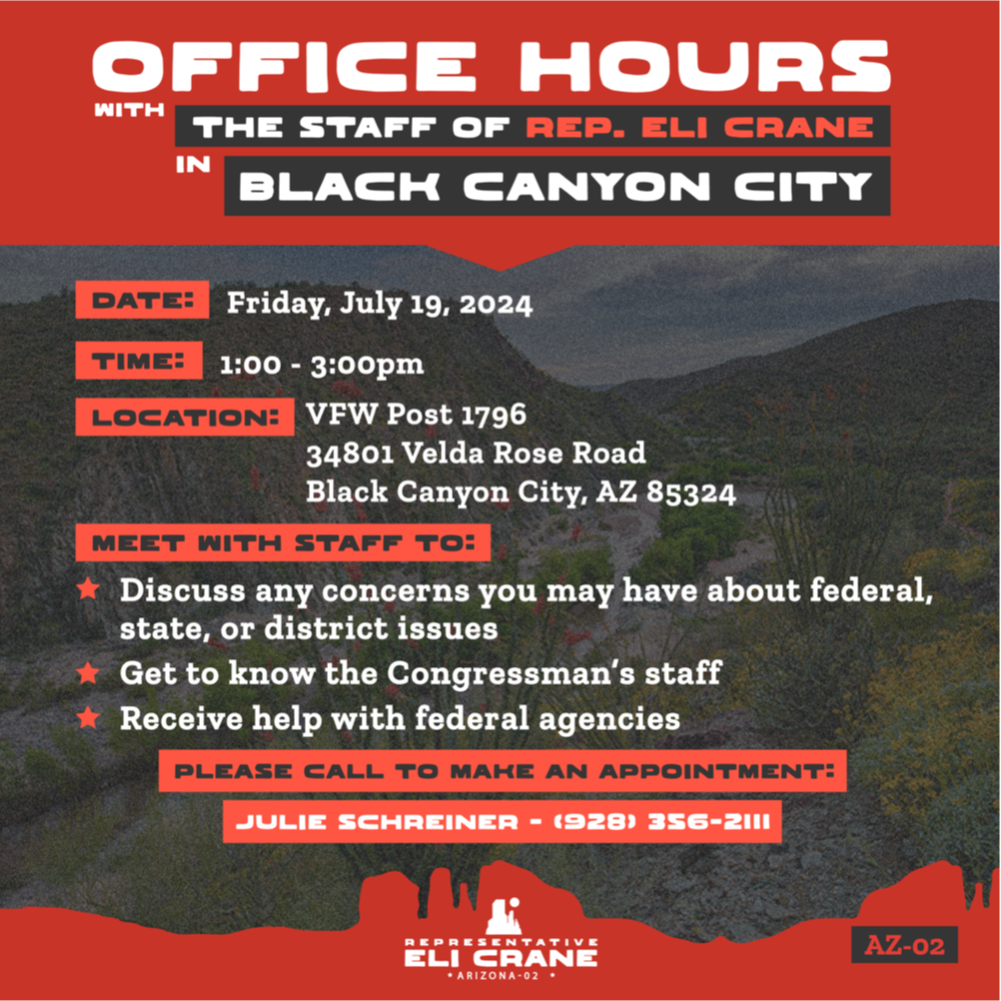 Black Canyon City Office Hours - July 2024