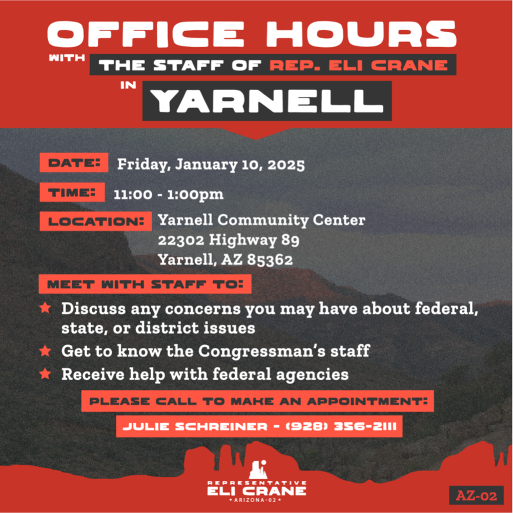 Julie Office Hours - Yarnell - January 2024