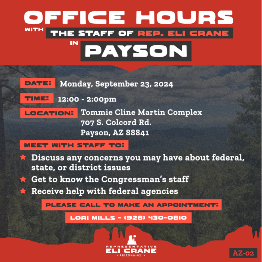 Payson (September) Office Hours