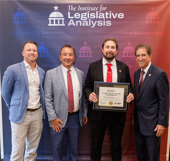 Crane - Institute for Legislative Analysis Award July