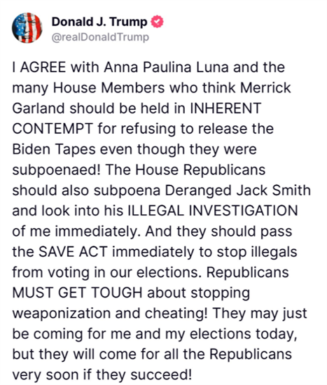 Trump on Luna