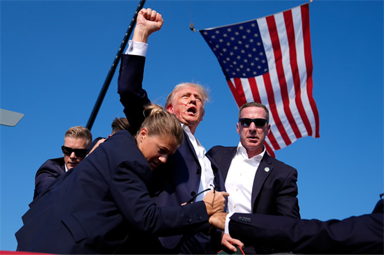 Iconic Trump Photo