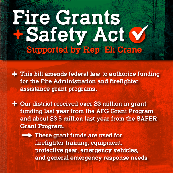 Fire Grants & Safety Act Graphic (2025)