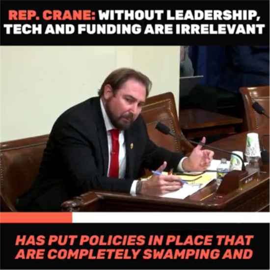 Crane lack of leadership at DHS